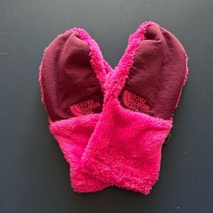 North Face size small mittens